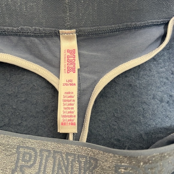 New pink Victoria’s Secret thong large - Picture 3 of 3